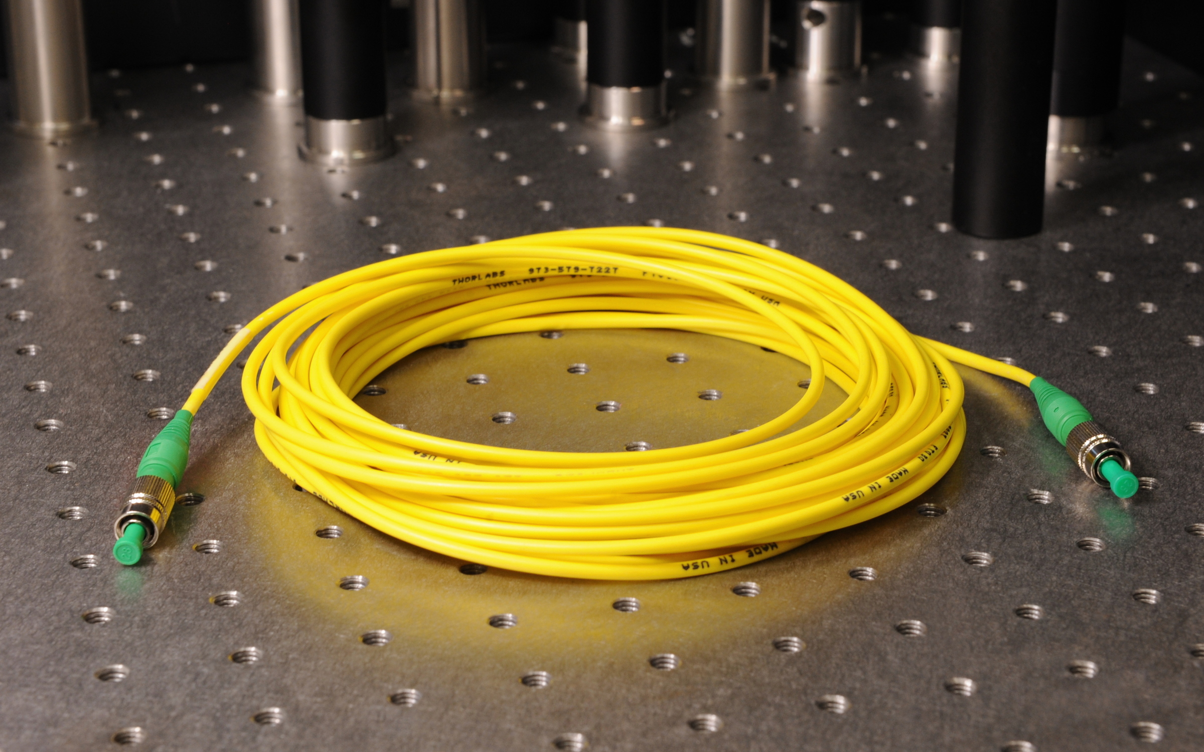 Fiber patch cable representing high-performance connectivity